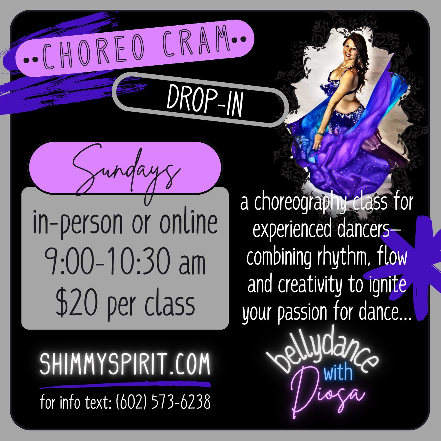 Choreo Cram Drop-In
