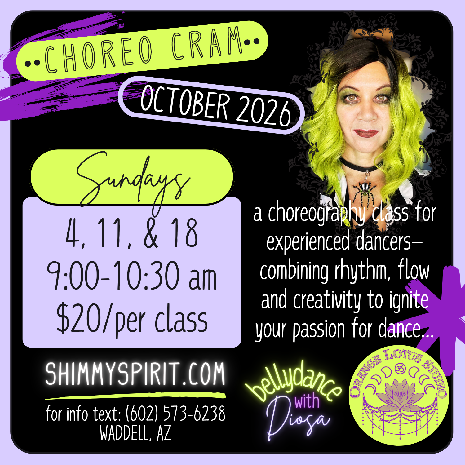 Choreo Cram 10-October 2026