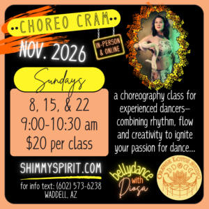 Choreo Cram 11-NOV 2026