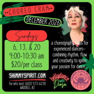 Choreo Cram 12-December 2026