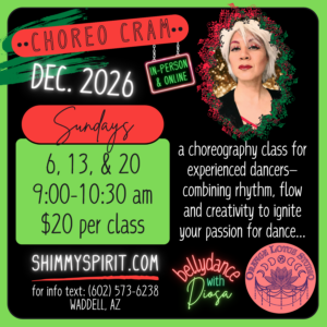 Choreo Cram 12-DEC 2026