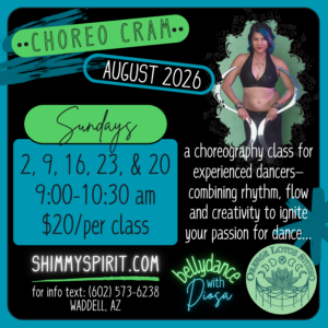 Choreo Cram 08-August 2026