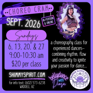 Choreo Cram 09-SEPT 2026