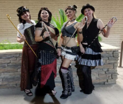 Diosa Dance at Daddy-O's Steampunk Open Dance 2016