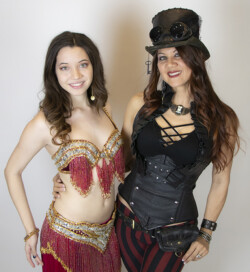 Zaidee and Diosa Desert Flowers Bellydance